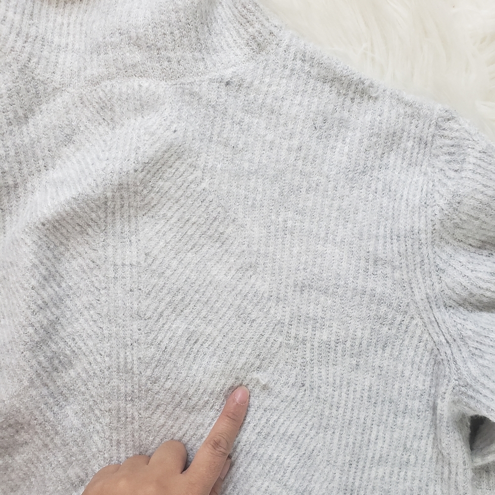 Sweet Romeo Abstract Rib Turtleneck Tunic - Picture 7 of 7
